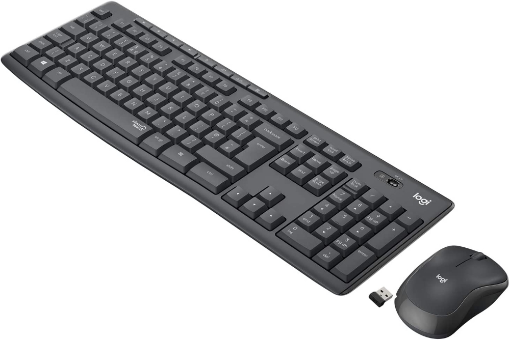 Immagine di TASTIERA + MOUSE OTTICO WIRELESS LOGITECH COMBO MK295 920-009797