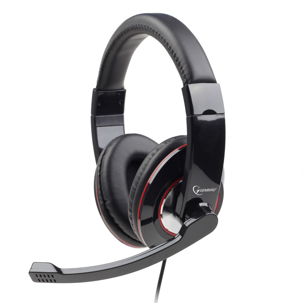 Immagine di CUFFIE + MICROFONO USB GEMBIRD MHS-U-001