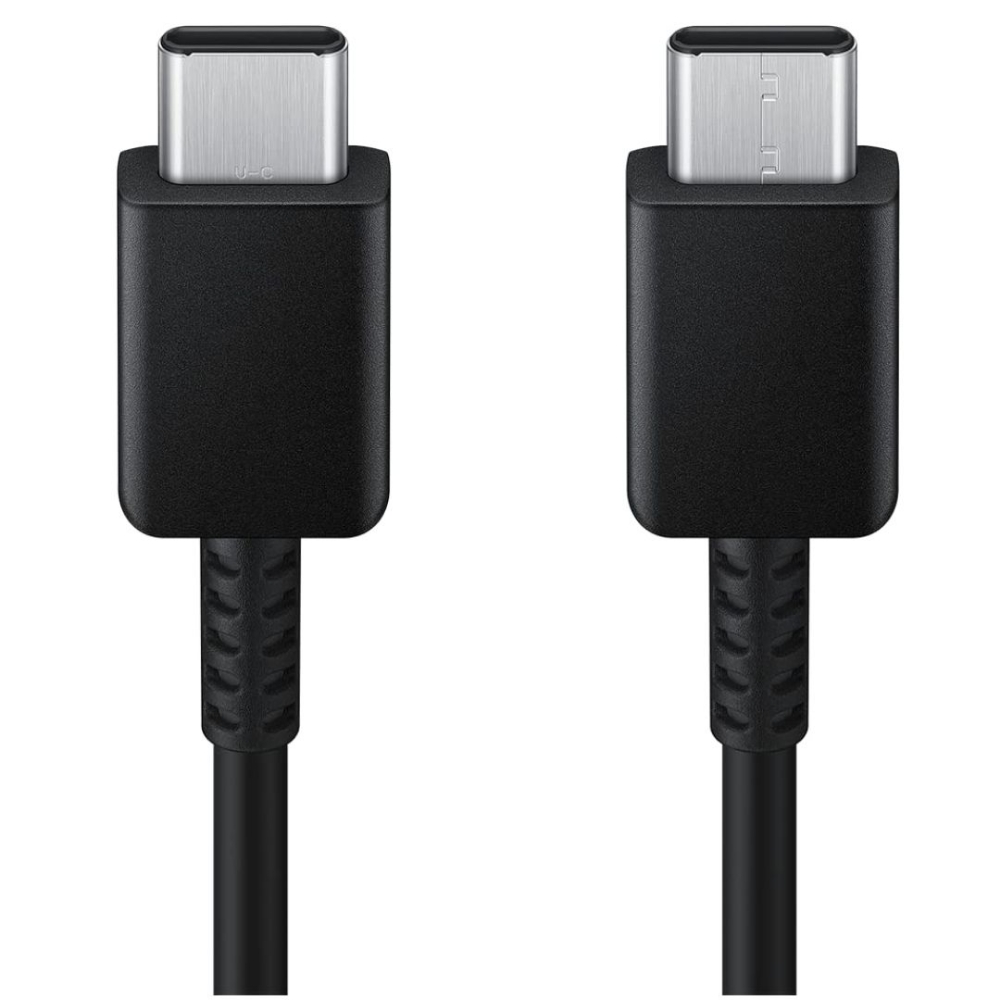 Immagine di CAVO DATI/CARICA PER SMARTPHONE TYPE-C / TYPE-C SAMSUNG 3A 1,8M EP-DX310JBEGEU BLACK