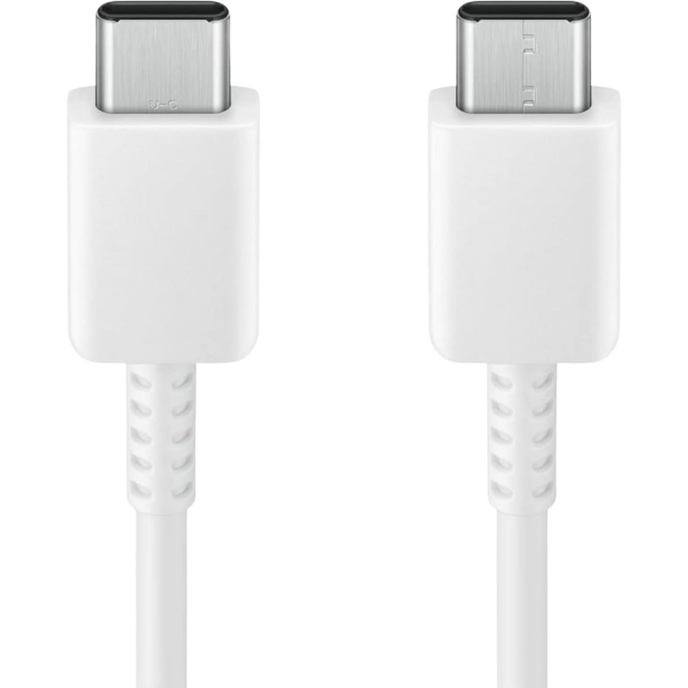 Immagine di CAVO DATI/CARICA PER SMARTPHONE TYPE-C / TYPE-C SAMSUNG 5A 1,8M EP-DX510JWEGEU WHITE