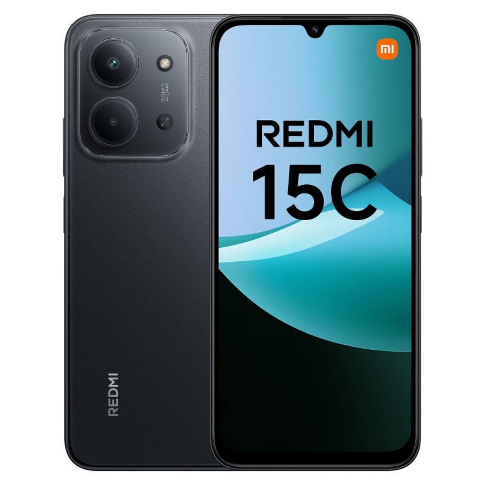 Picture of SMARTPHONE XIAOMI REDMI 15C 4+256GB DUOS BLACK ITALIA