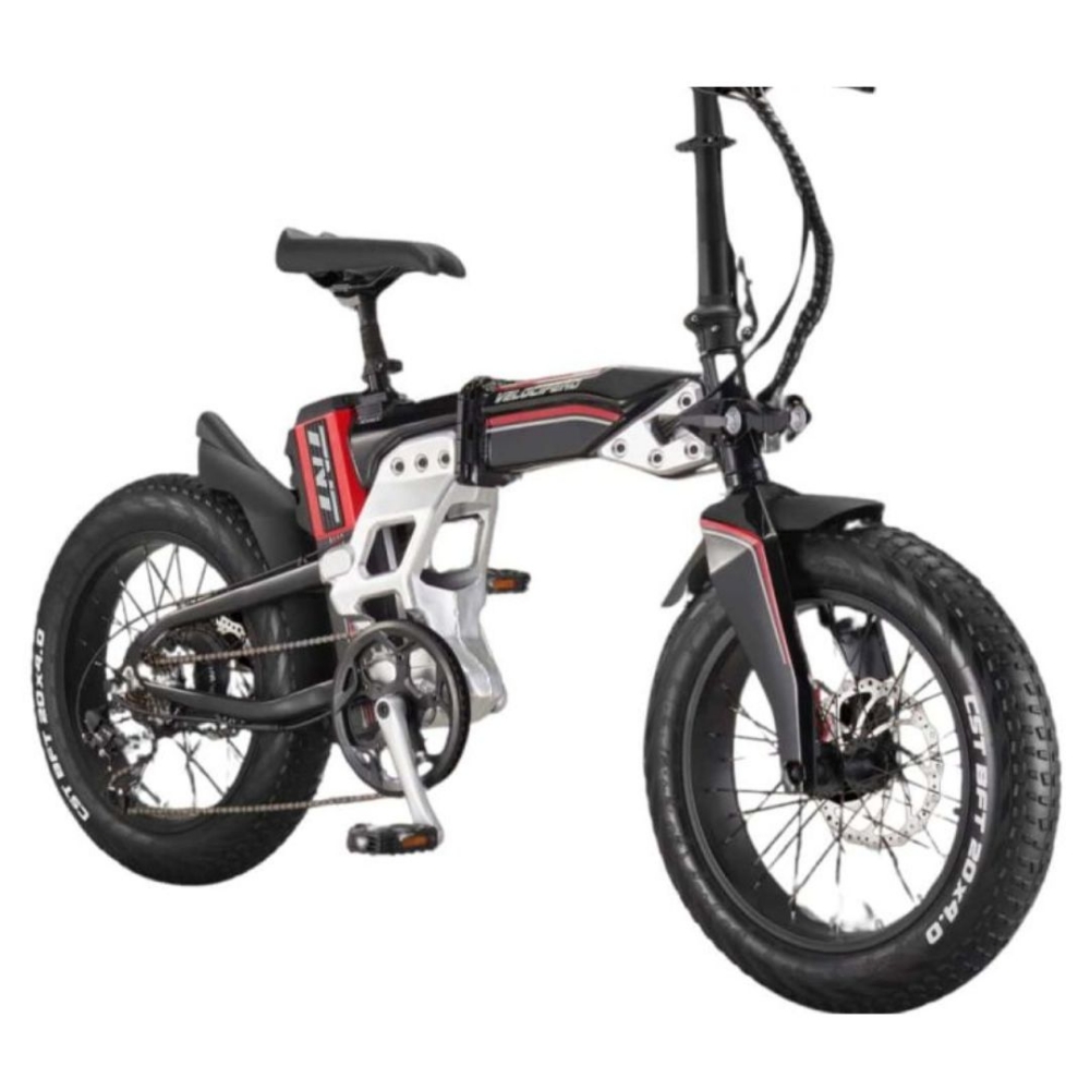 Immagine di BICICLETTA ELETTRICA 250W VELOCIFERO FATFOLD ALU NERO