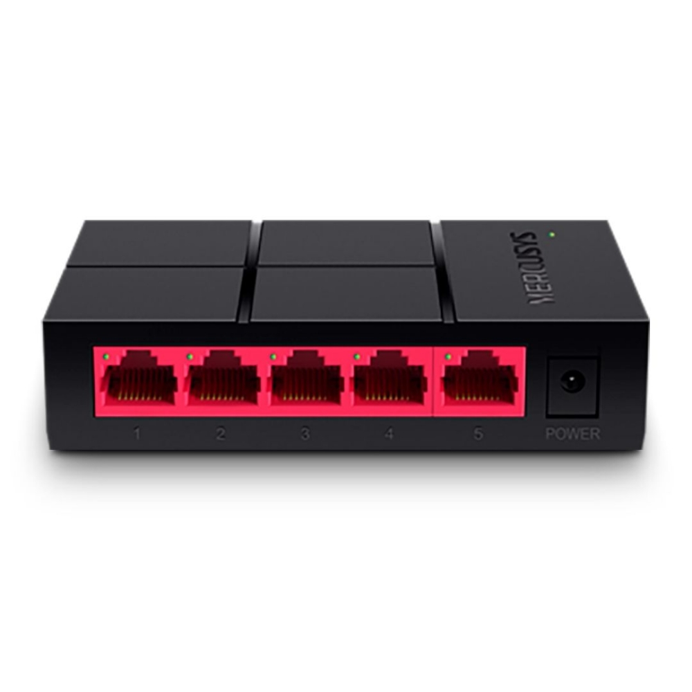 Picture of HUB SWITCH 05 PORTE MERCUSYS MS105G