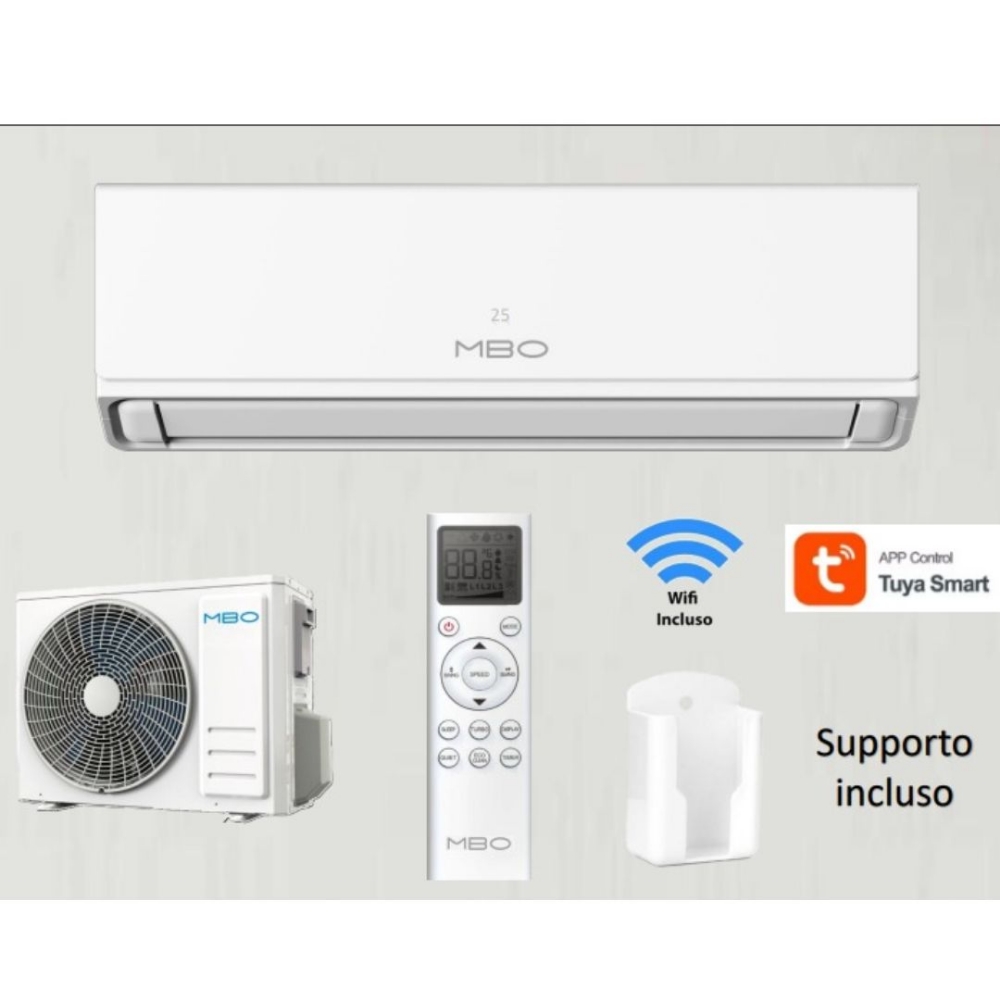 Immagine di CLIMATIZZATORE MBO 12000BTU MSW-12HVCMI-EX/MSW-12HVCMI-IN WI-FI A++/A+++