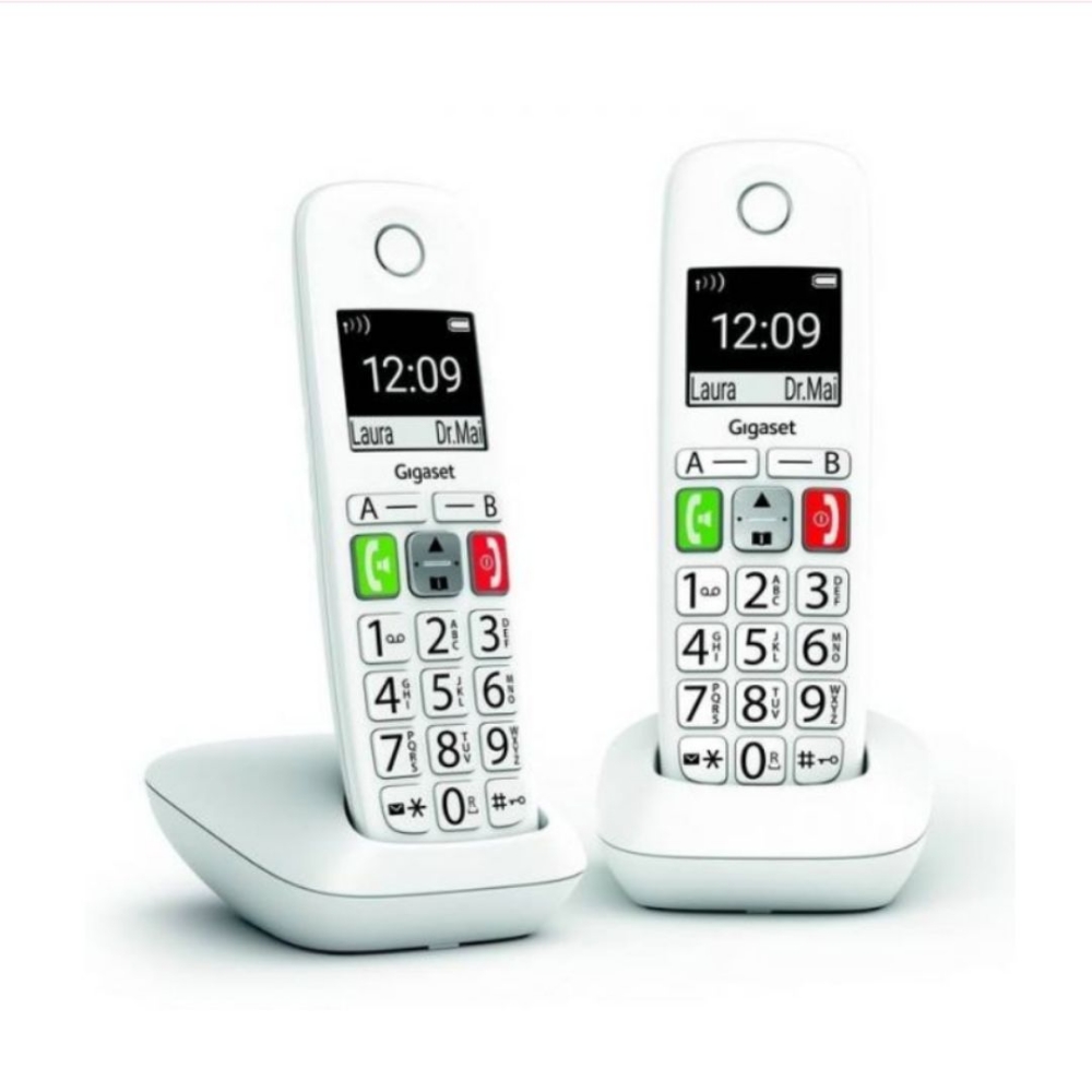 Picture of CORDLESS SIEMENS GIGASET DUO E290 WHITE