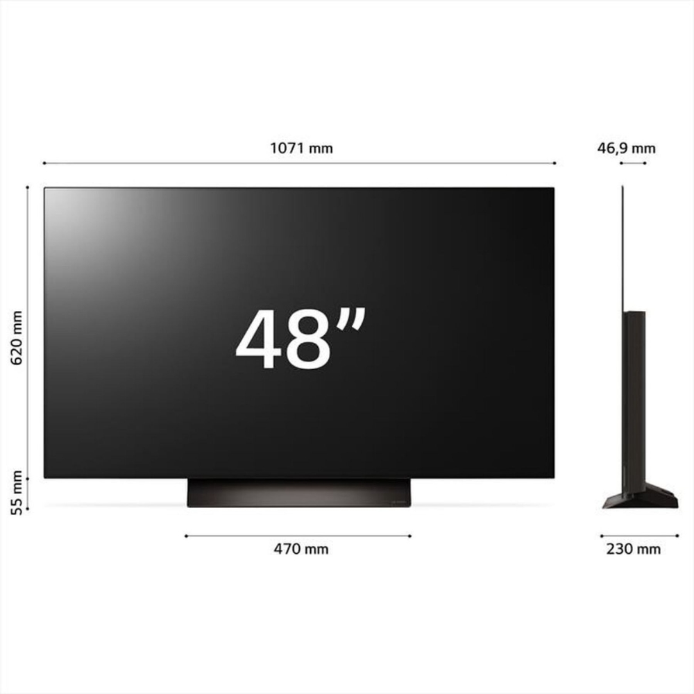 Immagine di TV OLED 48" LG 4K OLED48C41LA EUROPA BLACK