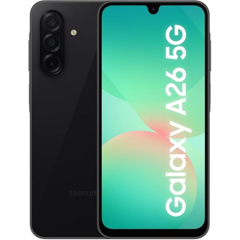 Picture of SMARTPHONE SAMSUNG A266 GALAXY A26 5G 8+256GB BLACK EUROPA
