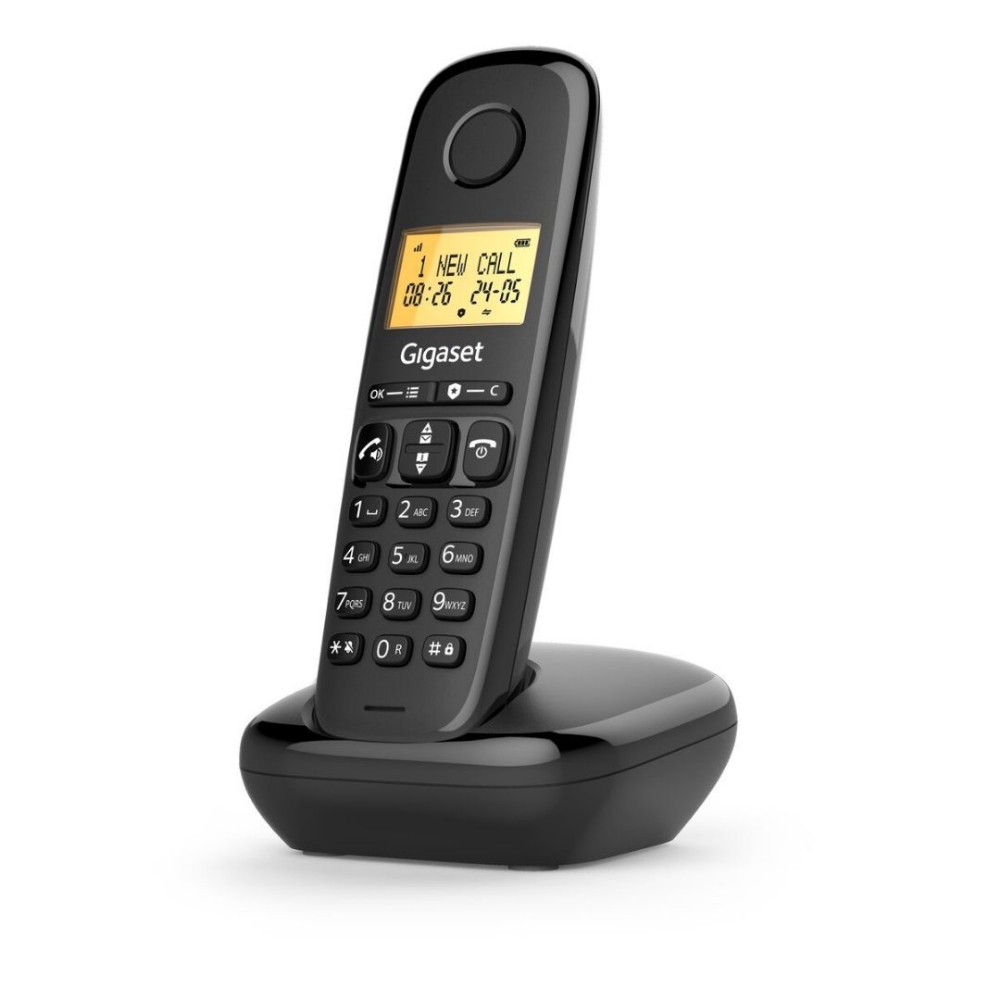 Immagine di CORDLESS SIEMENS GIGASET BASIC 100 BLACK