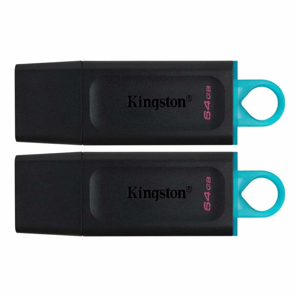 Immagine di MEMORIA USB 64GB 3.2 KINGSTON DTX/64GB-2P CONFEZIONE DA 2
