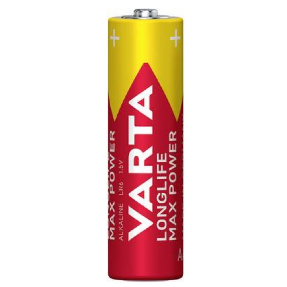 Immagine di BATTERIA LONGLIFE MAX POWER STILO AA ALCALINA 4PZ VARTA