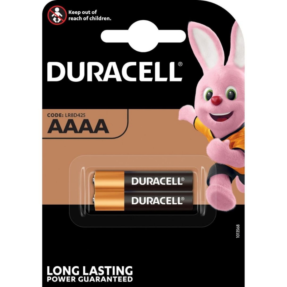 Picture of BATTERIA AAAA 1,5V ALCALINA 2PZ DURACELL MX2500/E96 LR8D425