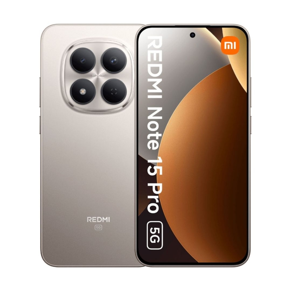Picture of SMARTPHONE XIAOMI REDMI NOTE 15 PRO 5G 8+256GB DUOS TITANIUM ITALIA