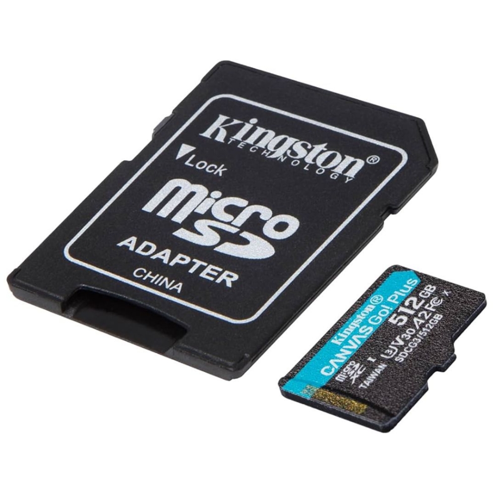 Immagine di MEMORY CARD MICRO SD/TRANSFLASH 512GB KINGSTON CLASSE 10 SDCS3/512GB