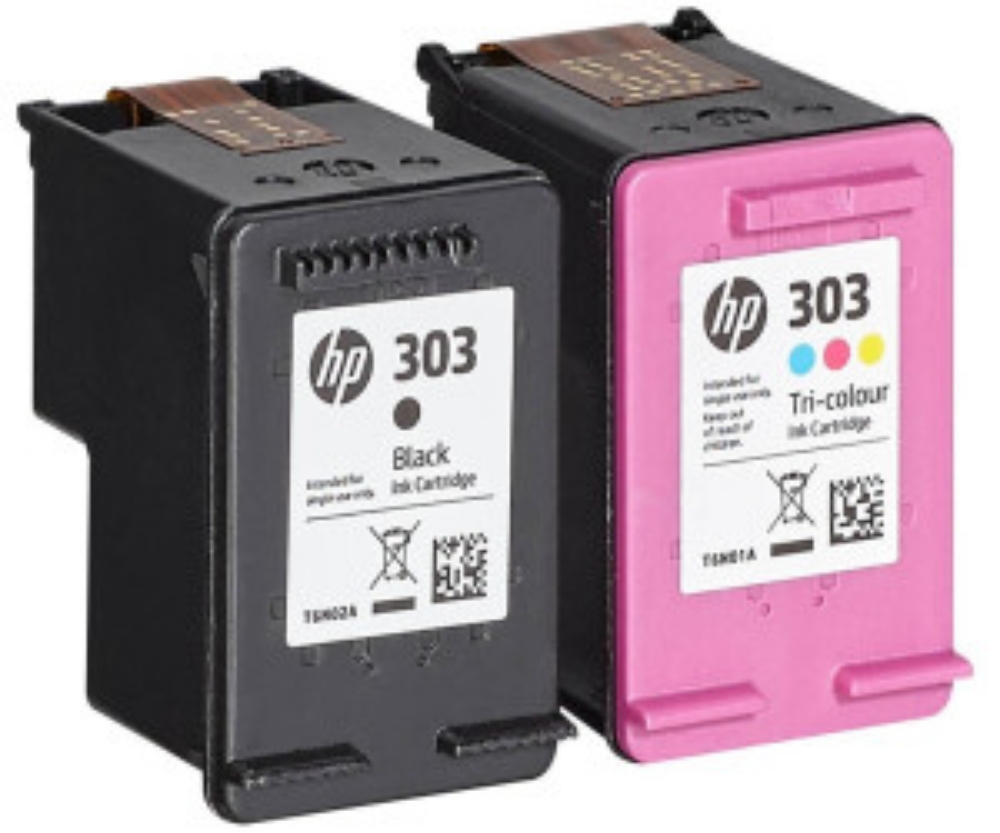 Picture of CARTUCCIA HP MULTIPACK 303 BK + 303 CL 3YM92AE