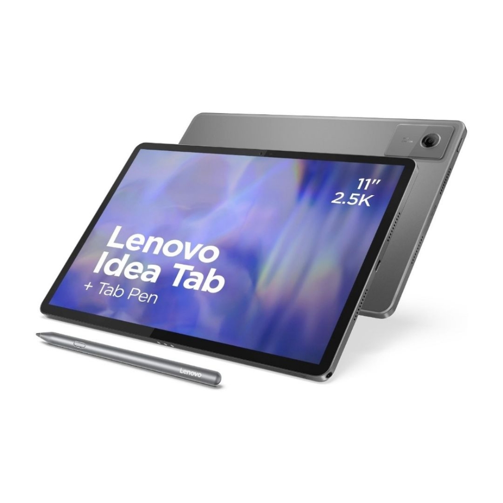 Picture of TABLET LENOVO ZAFR0983SE IDEATAB FHD 11" 8+256GB WI-FI ANDROID 15 LUNA GREY PENNA INCLUSA ITALIA