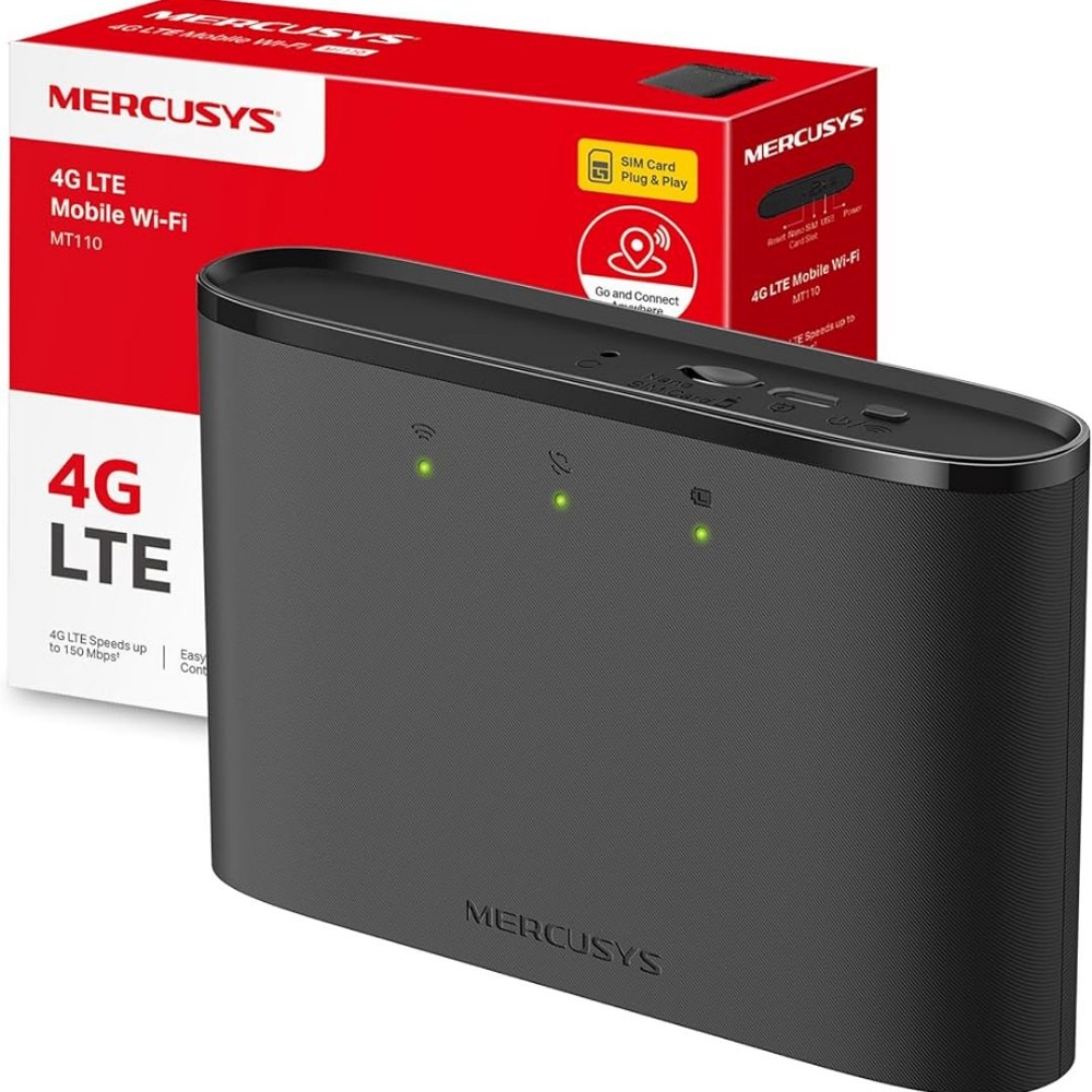 Picture of ROUTER HOTSPOT PORTATILE 4G LTE WIRELESS MERCUSYS MT110