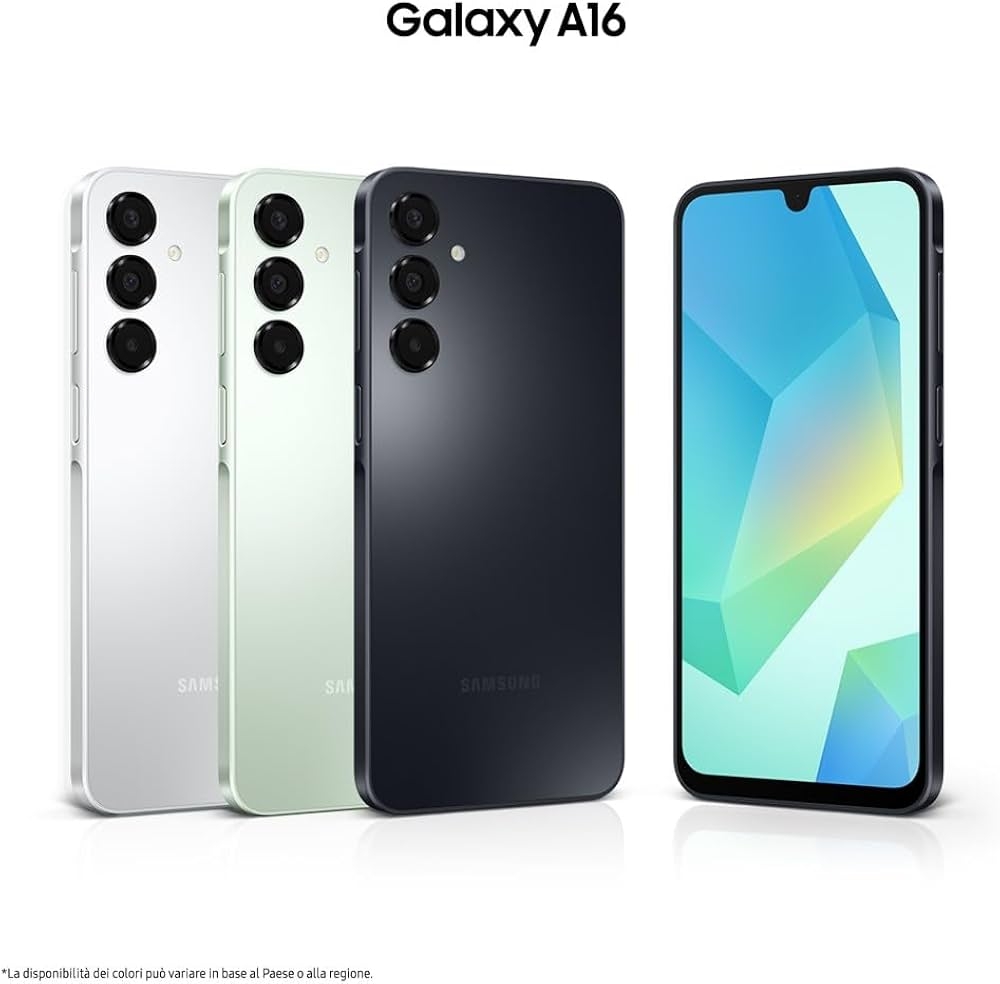 Picture of SMARTPHONE SAMSUNG A165 GALAXY A16 128GB DUOS BLACK