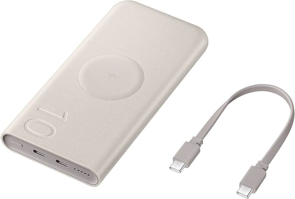 Immagine di POWER BANK SAMSUNG 25W SUPER FAST CHARGE 10000MAH EB-P3401XUEGWW BAIGE