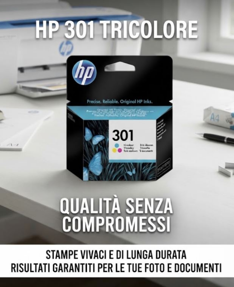Immagine di CARTUCCIA HP 301 CH562EE COLORE