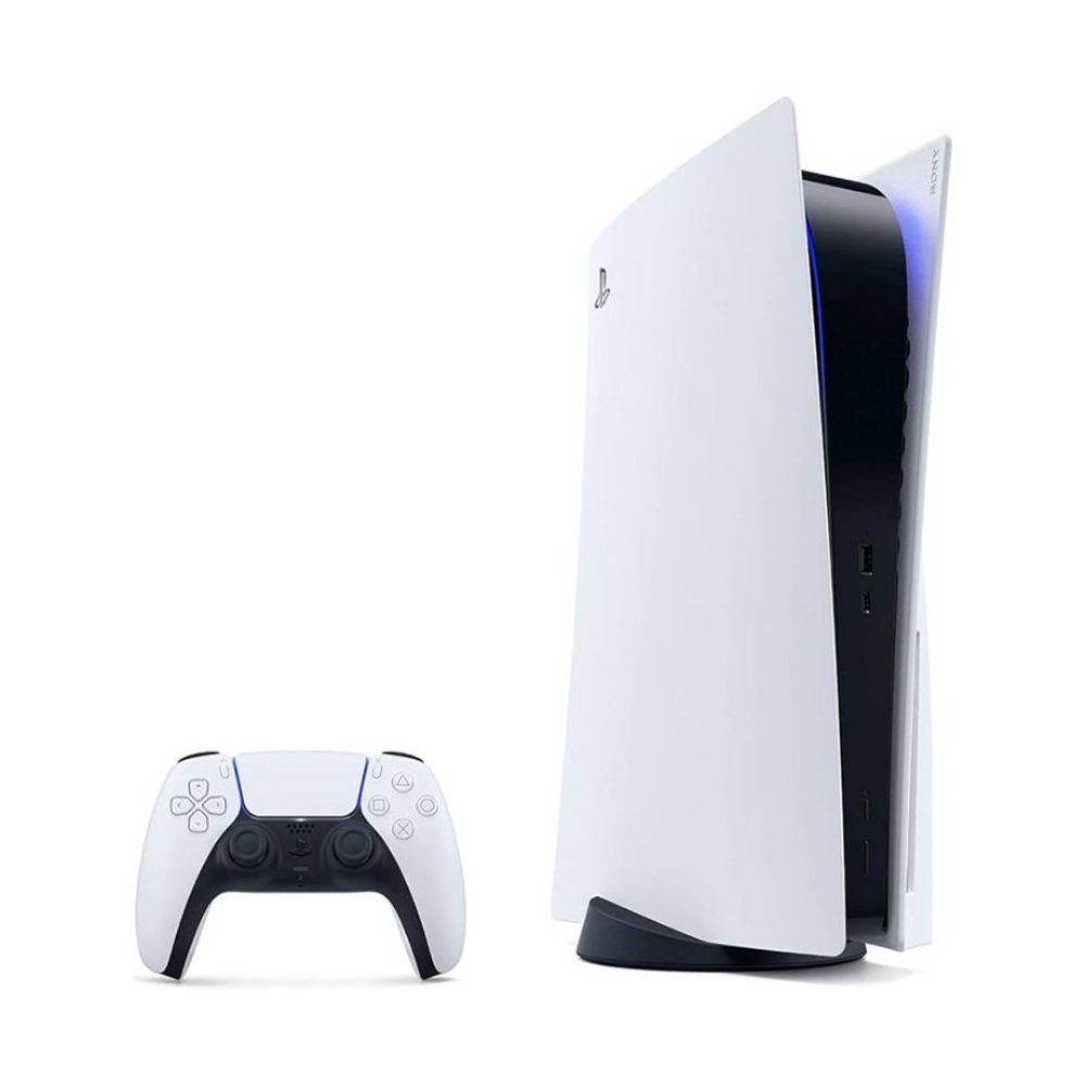 Immagine di CONSOLE PS5 DIGITAL EDITION SLIM 825GB SONY BUNDLE DOPPIO GAMEPAD WHITE ITALIA