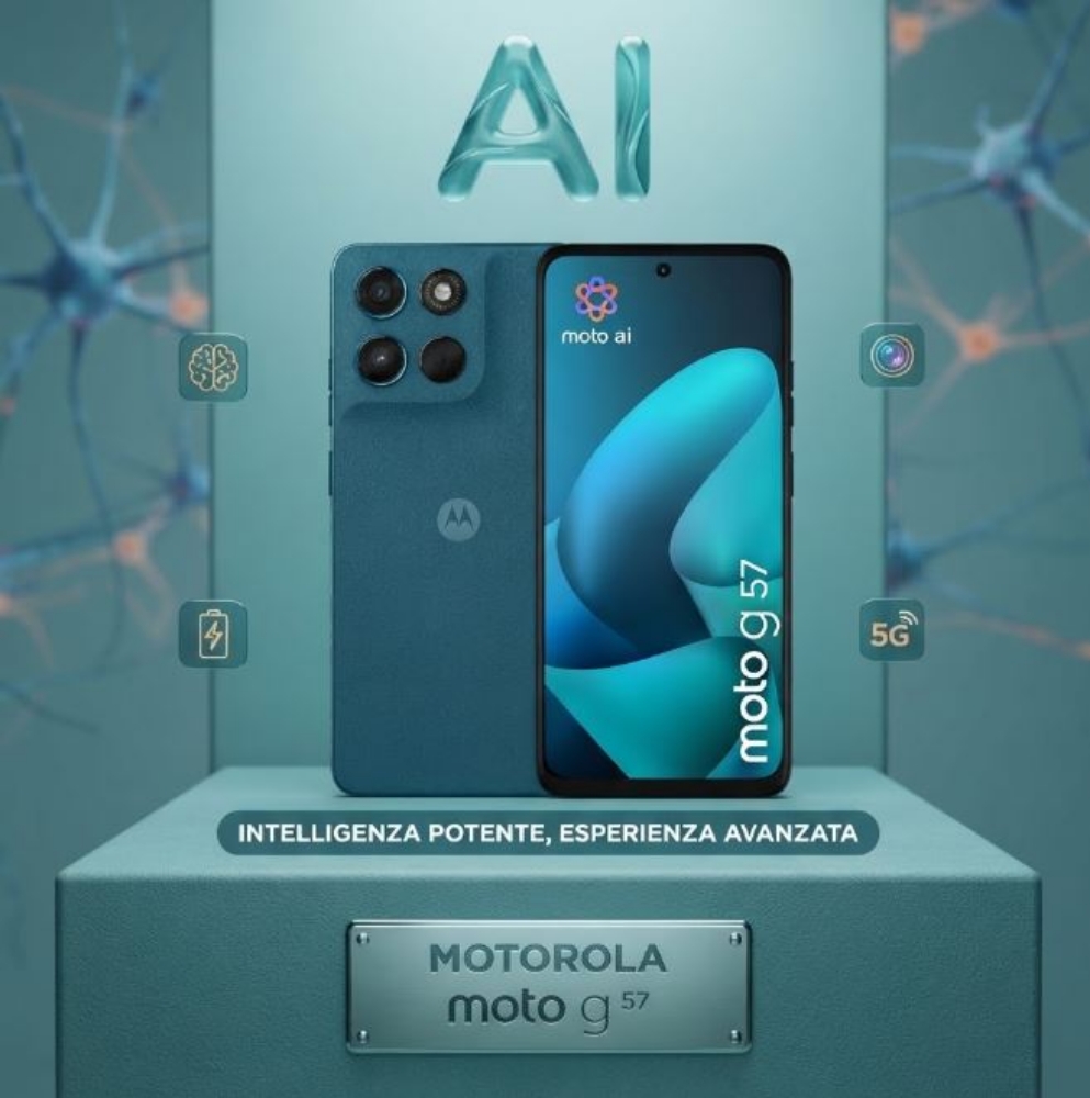 Immagine di SMARTPHONE MOTOROLA MOTO G57 5G 8+256GB CORSAIR GREEN TIM