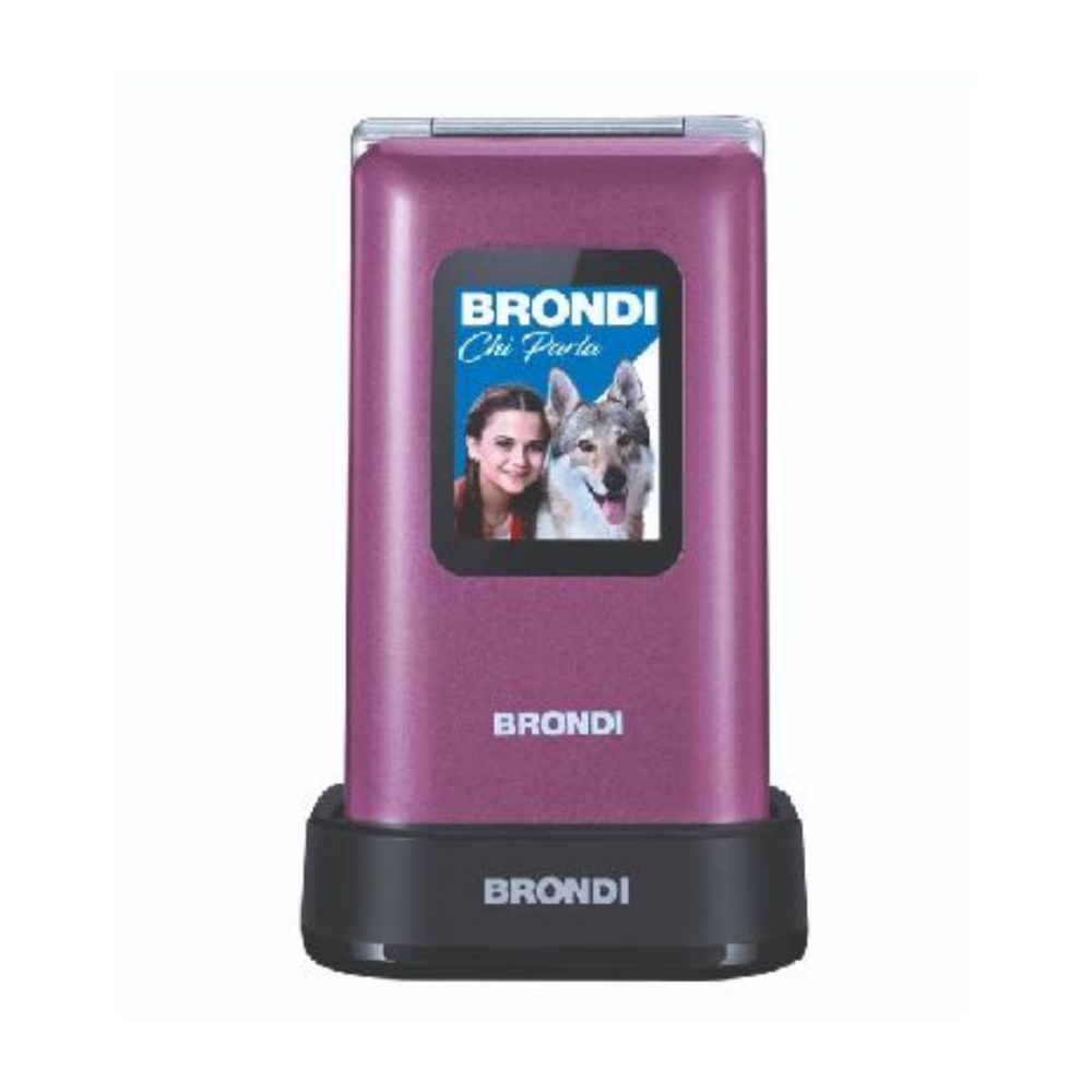 Immagine di CELLULARE BRONDI AMICO PREZIOSO DUOS VIOLET ITALIA