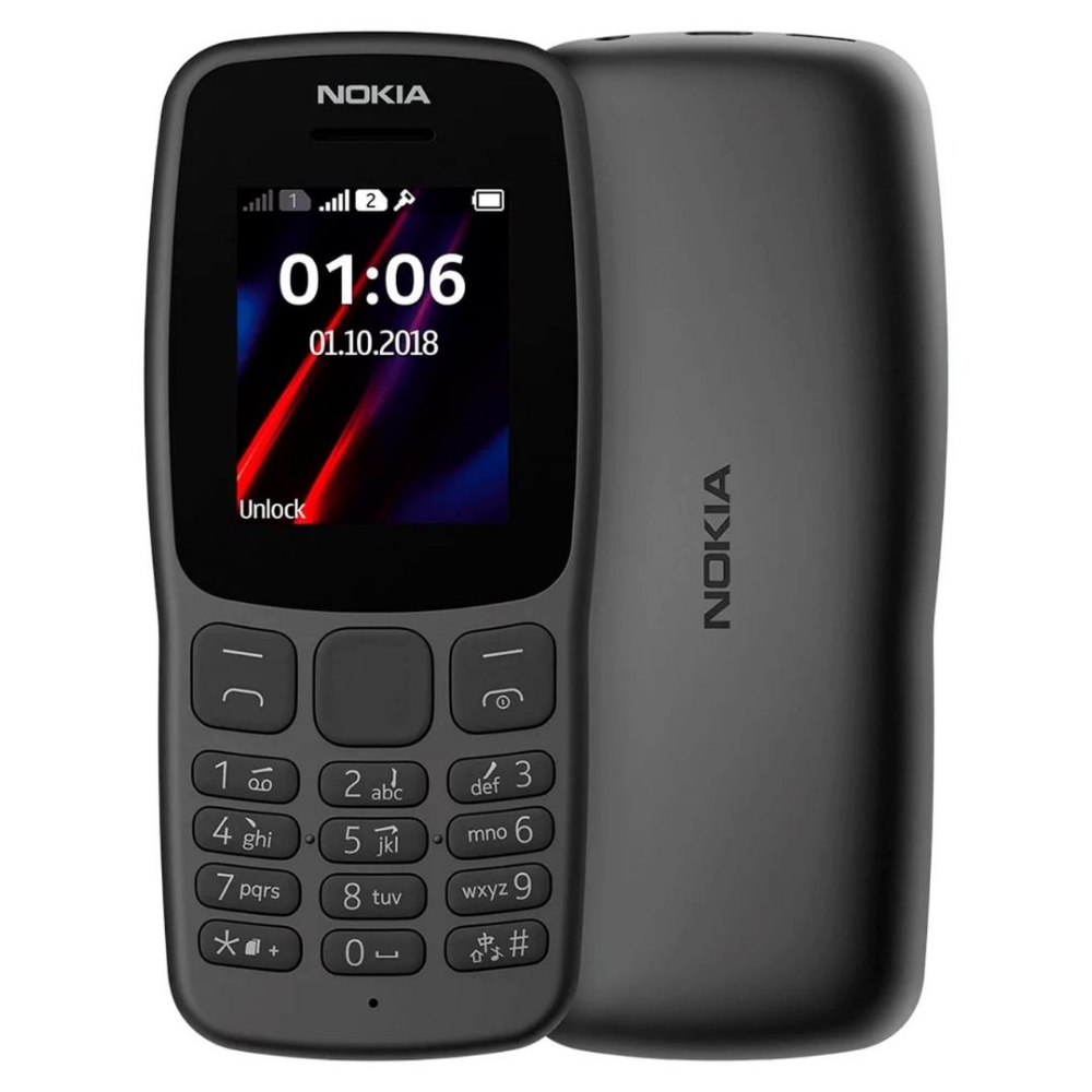 Immagine di CELLULARE NOKIA 106 DUOS BLACK EXTRA EUROPA