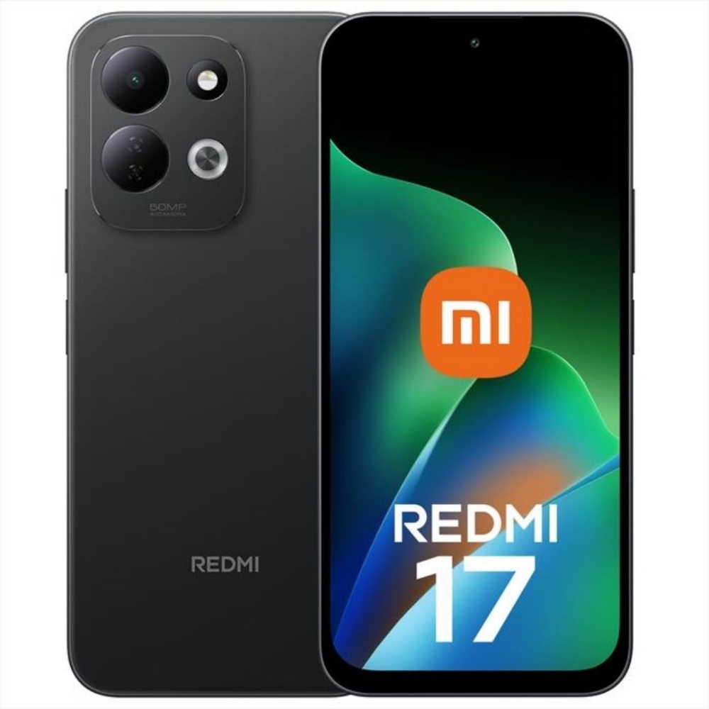 Immagine di SMARTPHONE XIAOMI REDMI 17 4G 4+256GB DUOS BLACK ITALIA