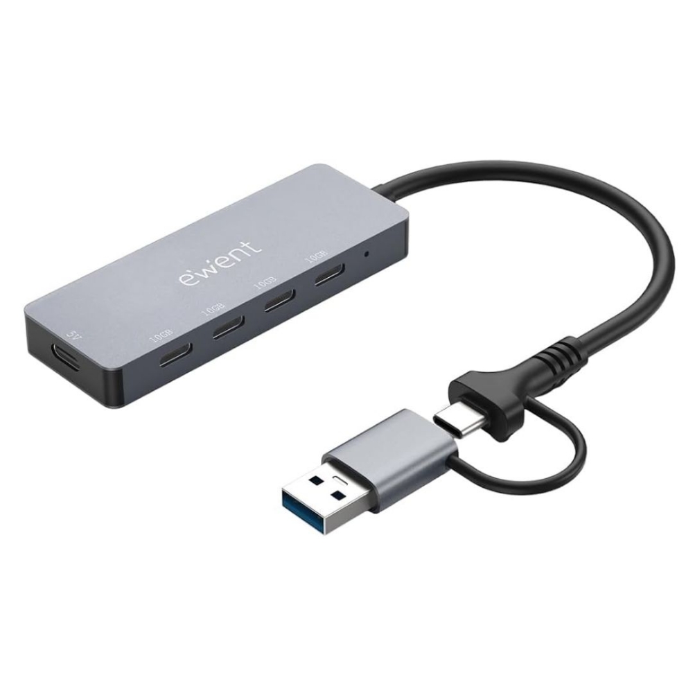 Picture of HUB USB-C 3.2 2 IN 1 A 4 PORTE USB-A EWENT EW1154
