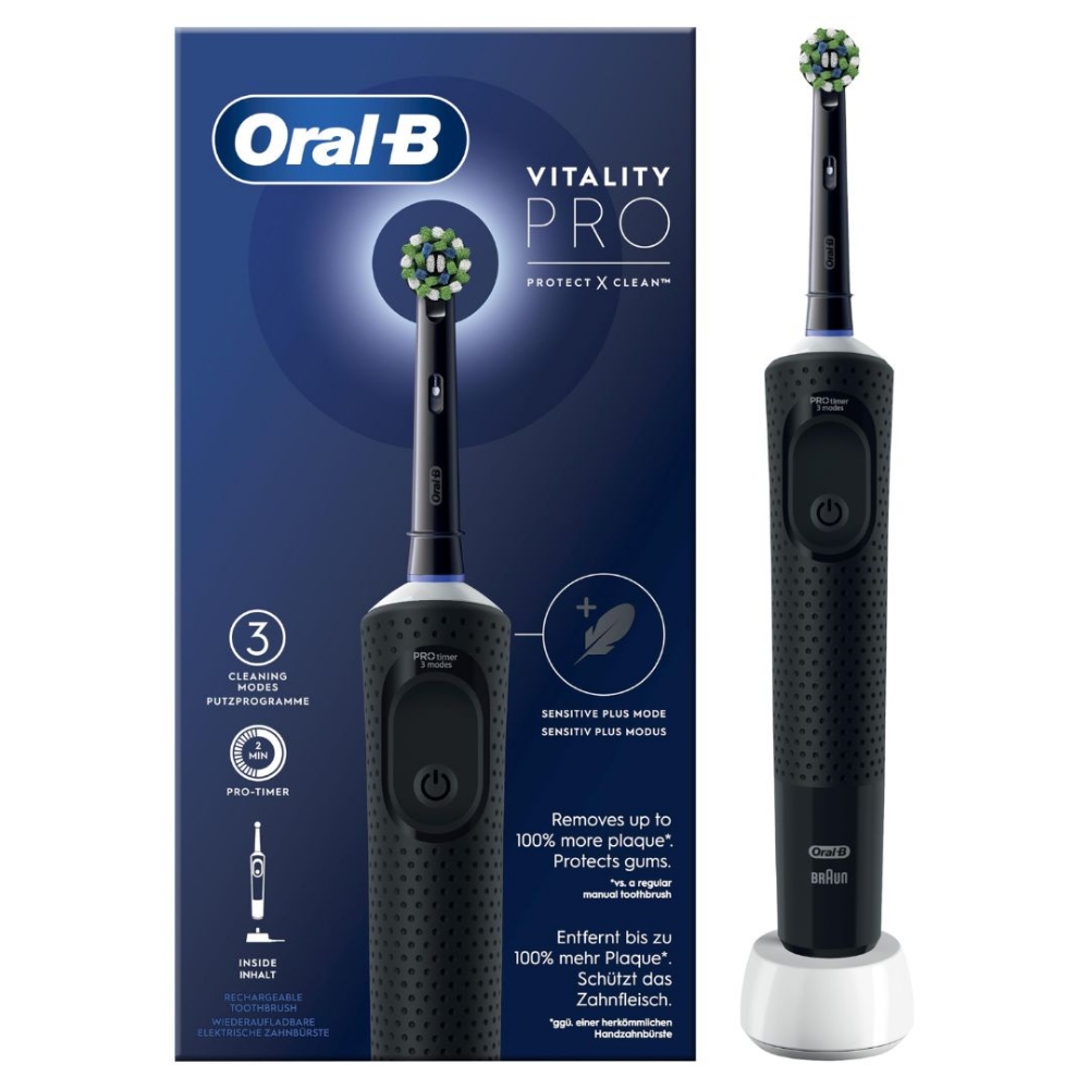 Immagine di SPAZZOLINO ELETTRICO BRAUN ORAL-B VITALITY PRO 427063 BLACK