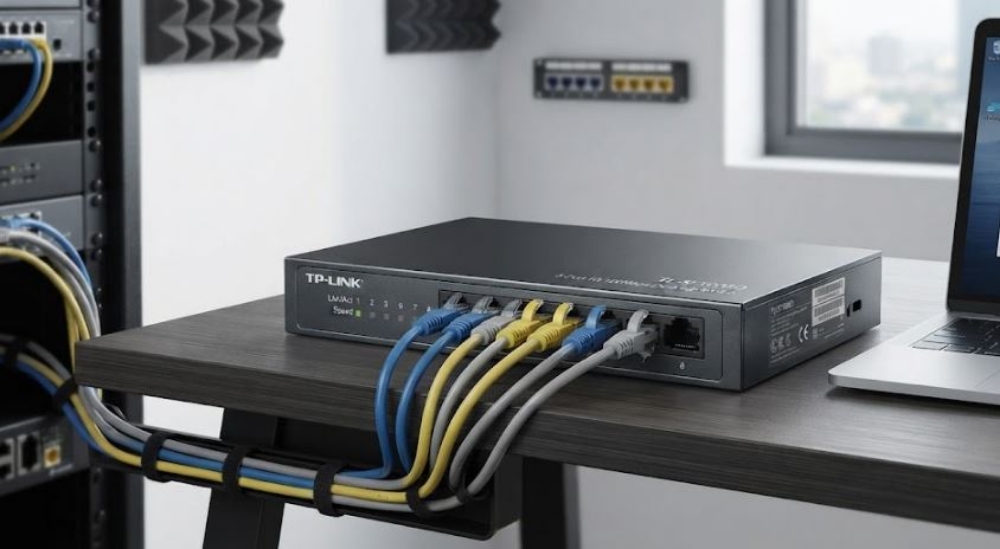Immagine di HUB SWITCH 08 PORTE TP-LINK TL-SF1008D