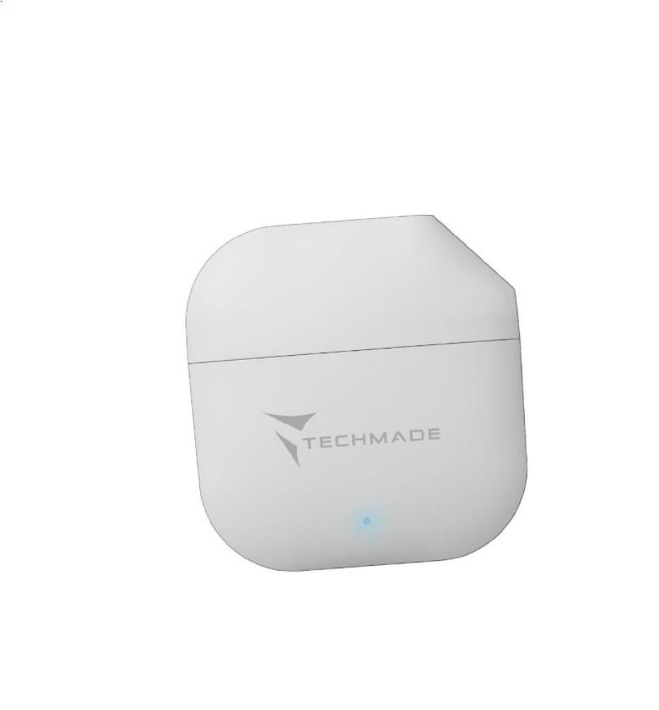 Immagine di AURICOLARI WIRELESS TECHMADE TM-XM201-WH BIANCO