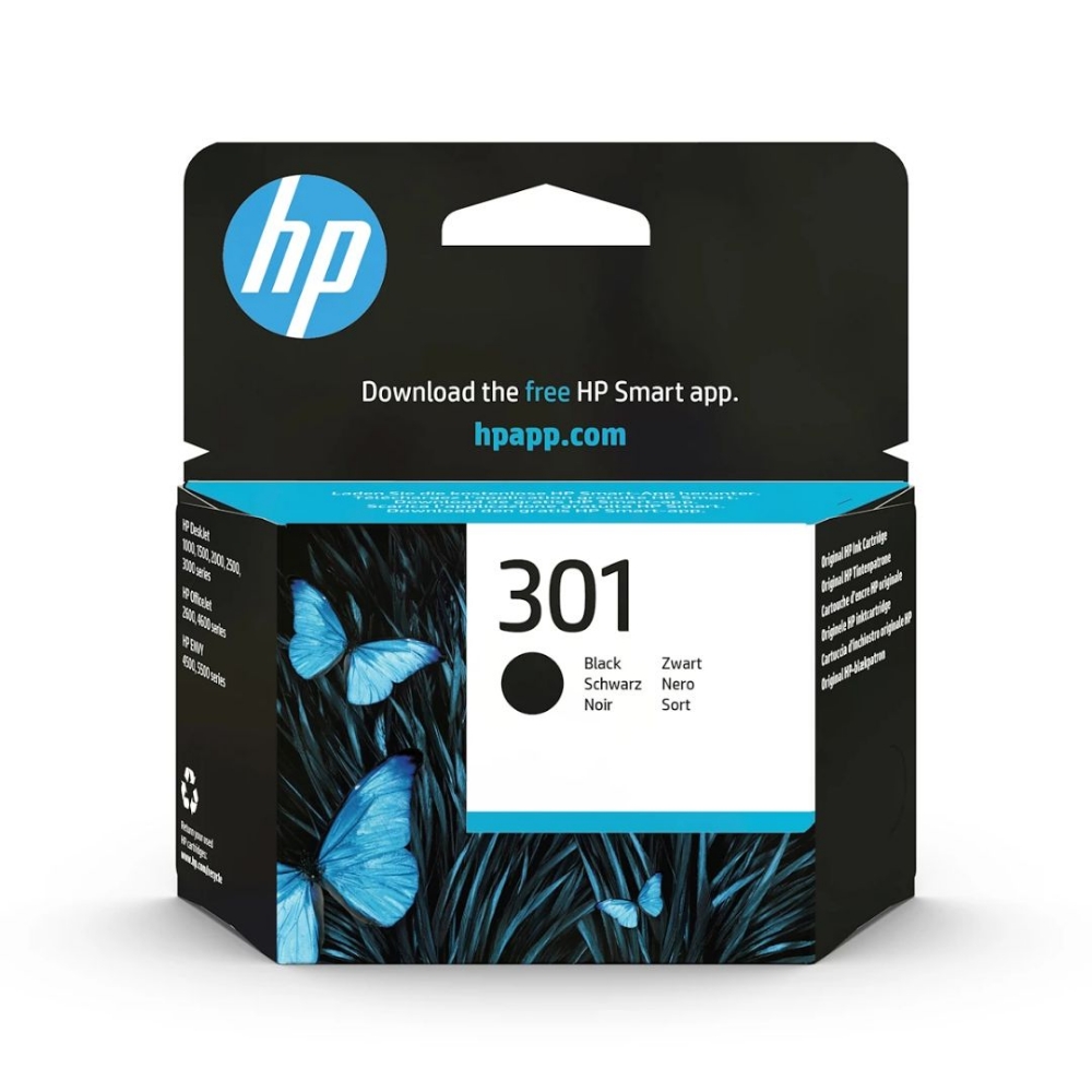 Immagine di CARTUCCIA HP 301 CH561EE NERO