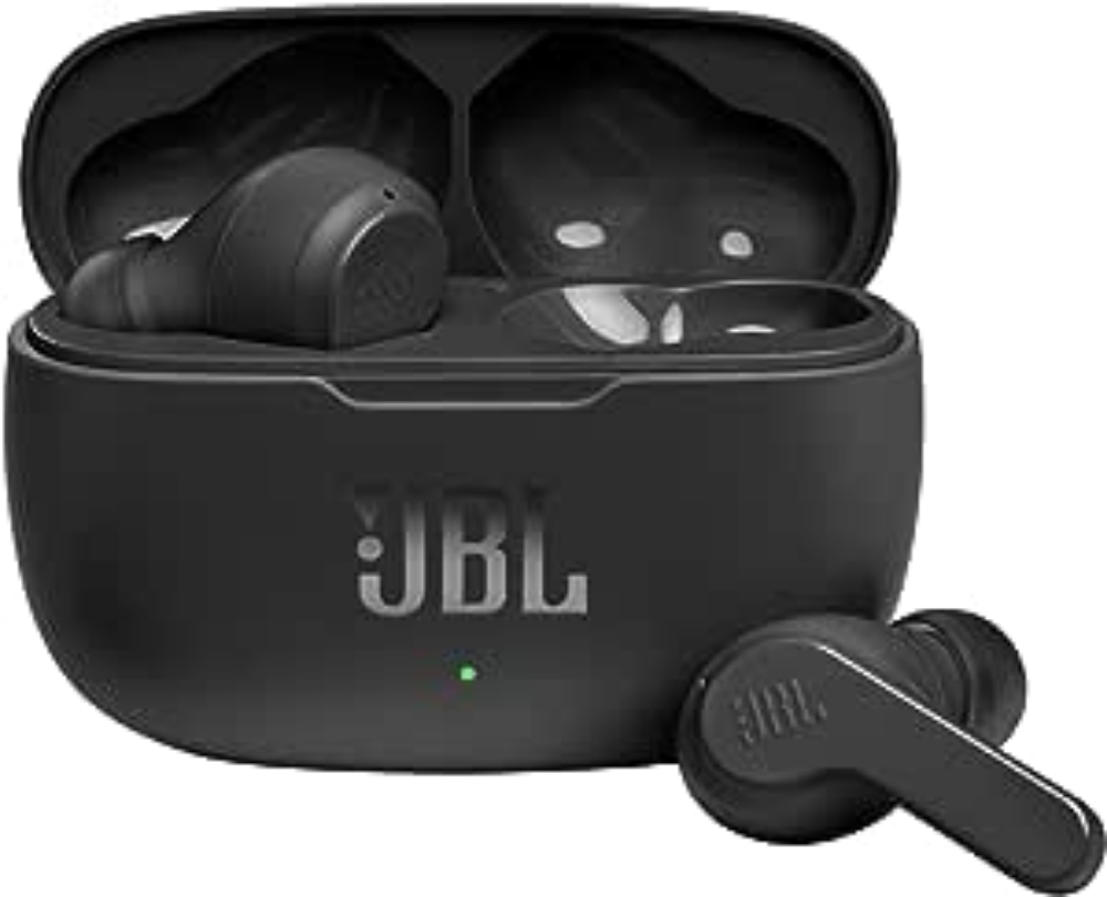 Immagine di AURICOLARE BLUETOOTH JBL WAVE 200TWS BLACK