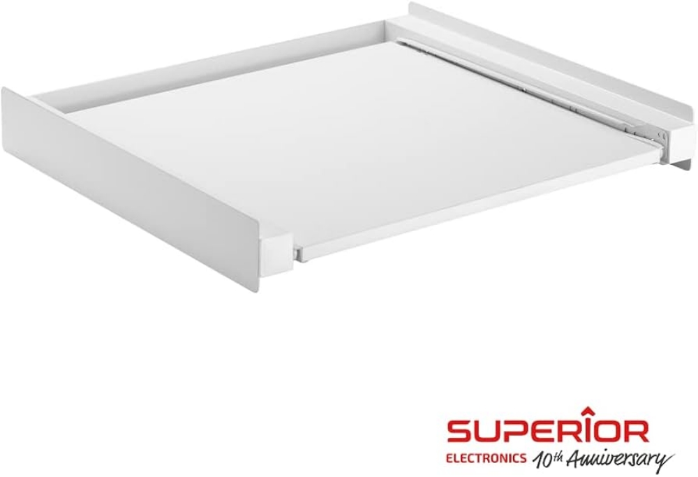 Immagine di SUPPORTO PER SOVRAPPORRE LAVATRICE ED ASCIUGATRICE CON RIPIANO ESTRAIBILE SUPERIOR SUPSLW001