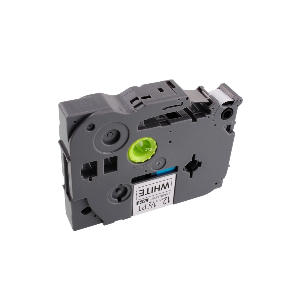 Immagine di NASTRO BR-TZE231 PER ETICHETTATRICI PT-H107B 12MM X 8M TESTO NERO SU BIANCO