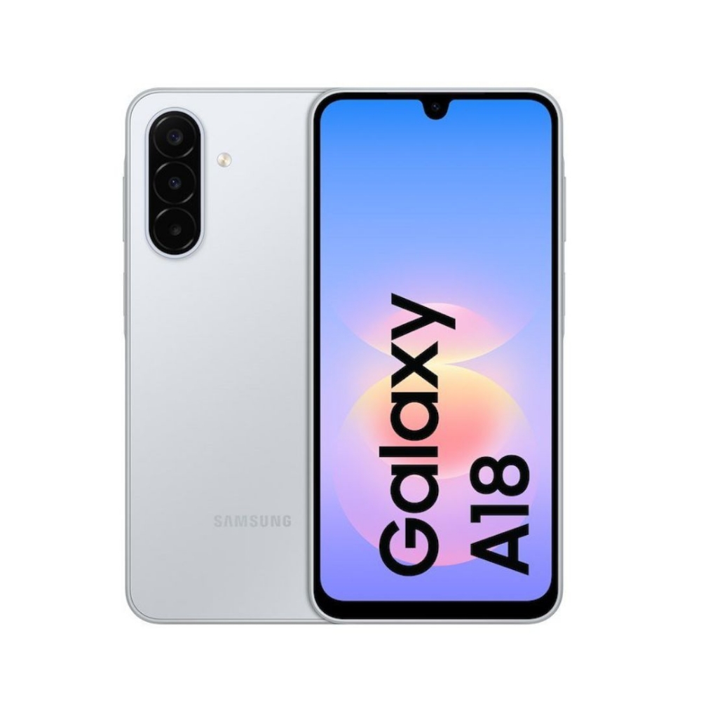 Picture of SMARTPHONE SAMSUNG A185 GALAXY A18 4G 4+128GB DUOS SILVER EUROPA