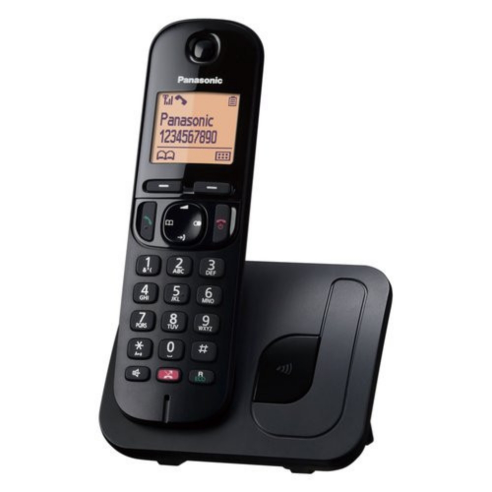 Picture of CORDLESS PANASONIC KX-TGC250JTB CON VIVAVOCE BLACK