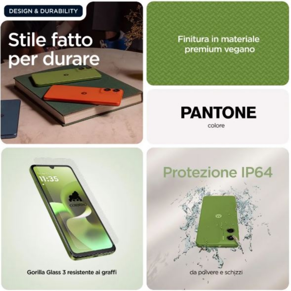 Picture of SMARTPHONE MOTOROLA G06 4+256GB TENDRILL GREEN ITALIA