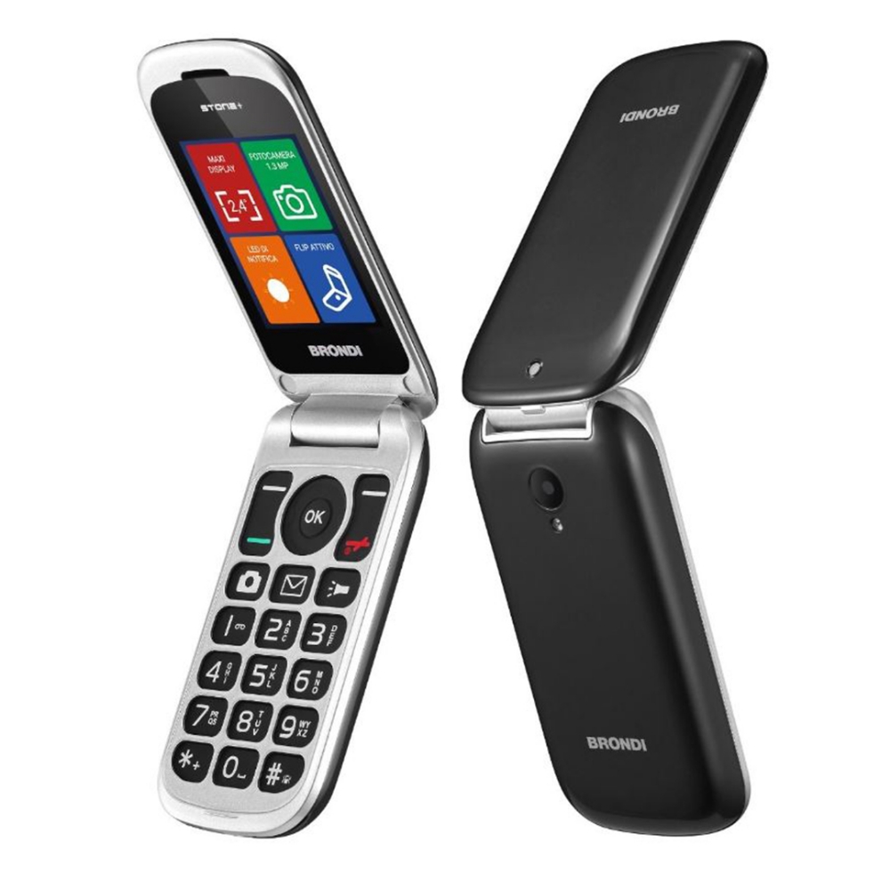 Picture of CELLULARE BRONDI STONE+ DUOS BLACK ITALIA