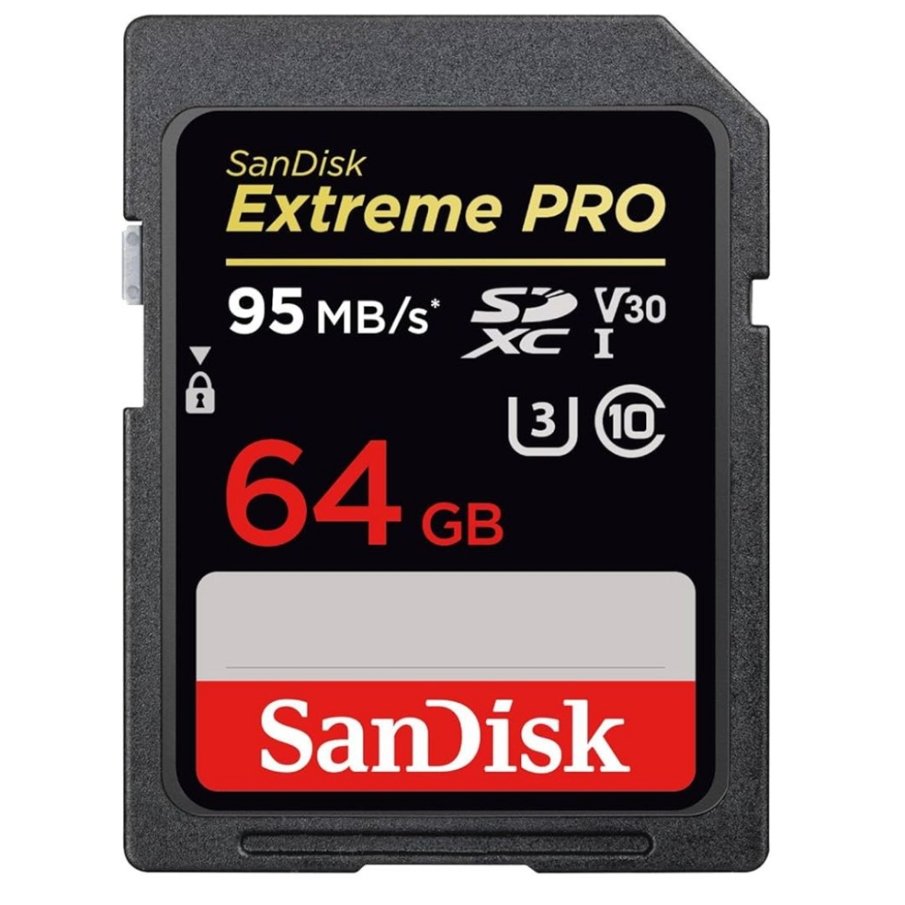 Immagine di MEMORY CARD MICRO SD/TRANSFLASH 64GB SANDISK EXTREME PRO CLASSE 10 U3 V3 SDSQXCU-064G-GN6MA
