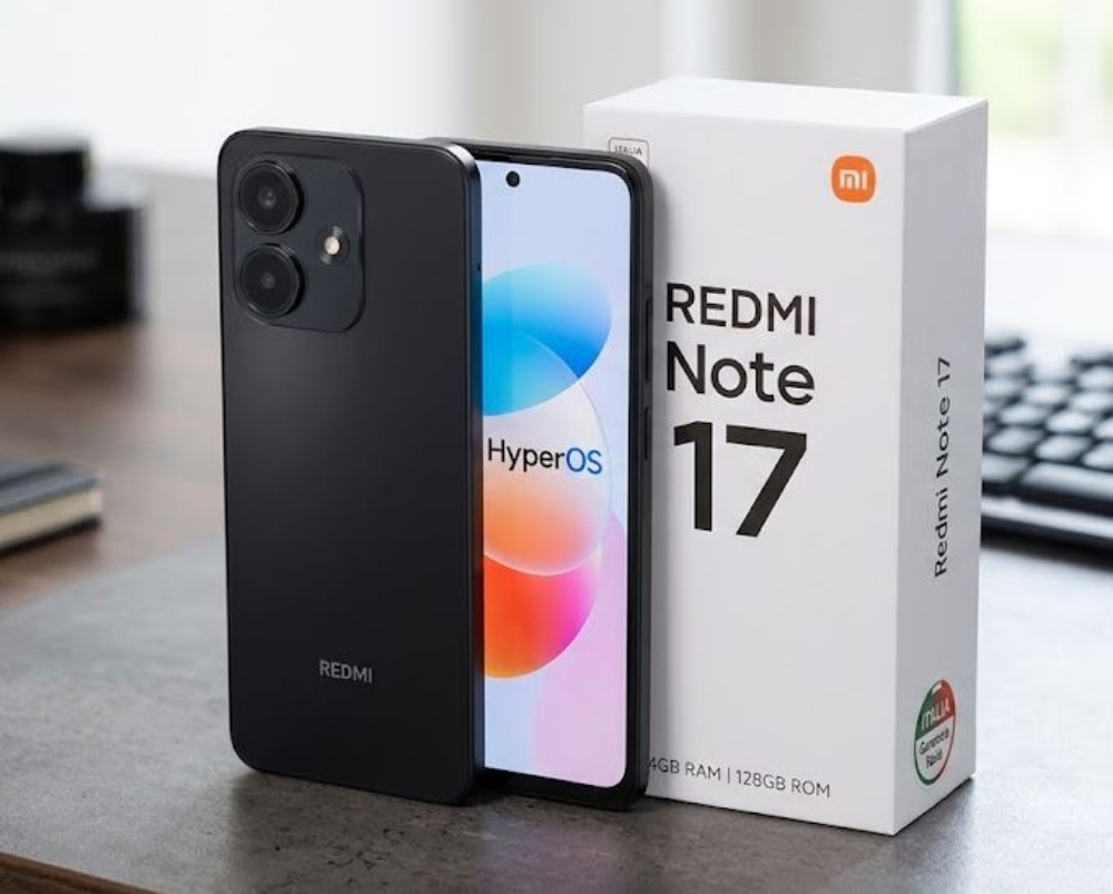 Immagine di SMARTPHONE XIAOMI REDMI NOTE 17 4G 4+128GB DUOS BLACK ITALIA